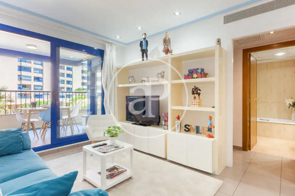 Living room of Flat for sale in Alboraya  with Air Conditioner, Heating and Private garden