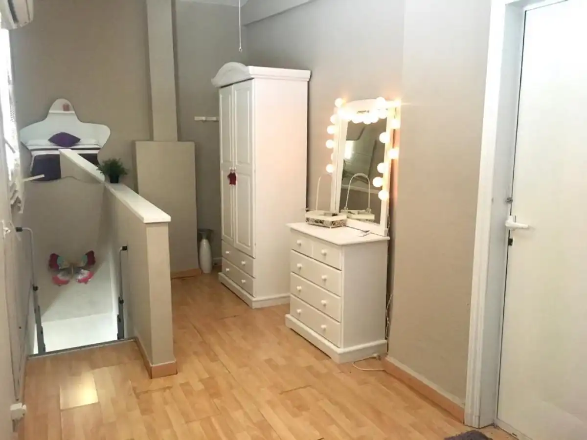 Bedroom of Flat for sale in Málaga  with Air Conditioner and Furnished