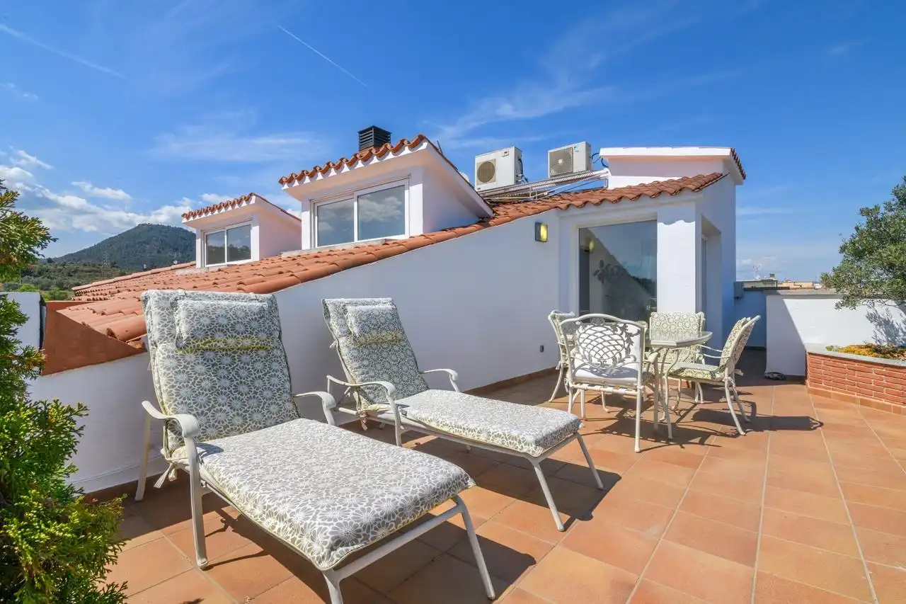 Terrassa de Casa o xalet en venda en Sant Joan de Vilatorrada amb Calefacció, Parquet i Terrassa