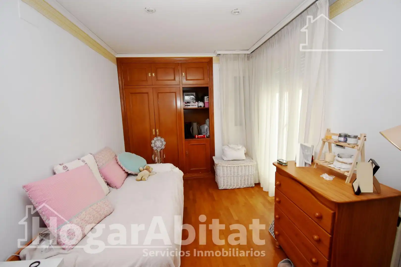 Habitación de Piso en venta en Burriana / Borriana con Calefacción, Parquet y Terraza