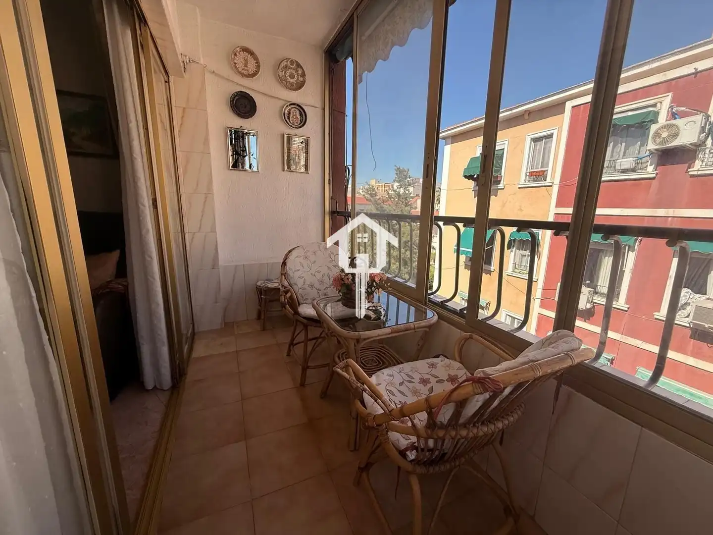 Terraza de Piso en venta en Alicante / Alacant con Aire acondicionado, Amueblado y Balcón