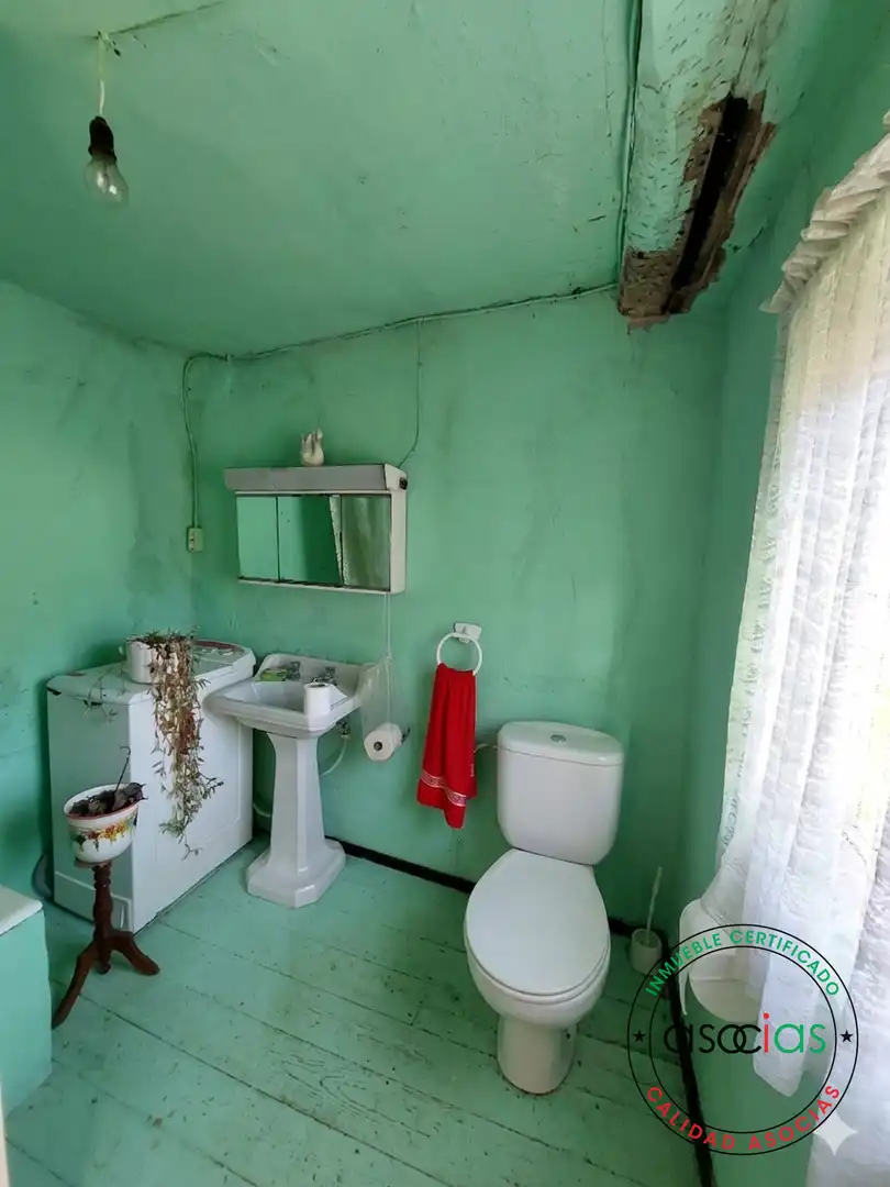 Baño de Casa o chalet en venta en Langreo con Jardín privado, Terraza y Trastero