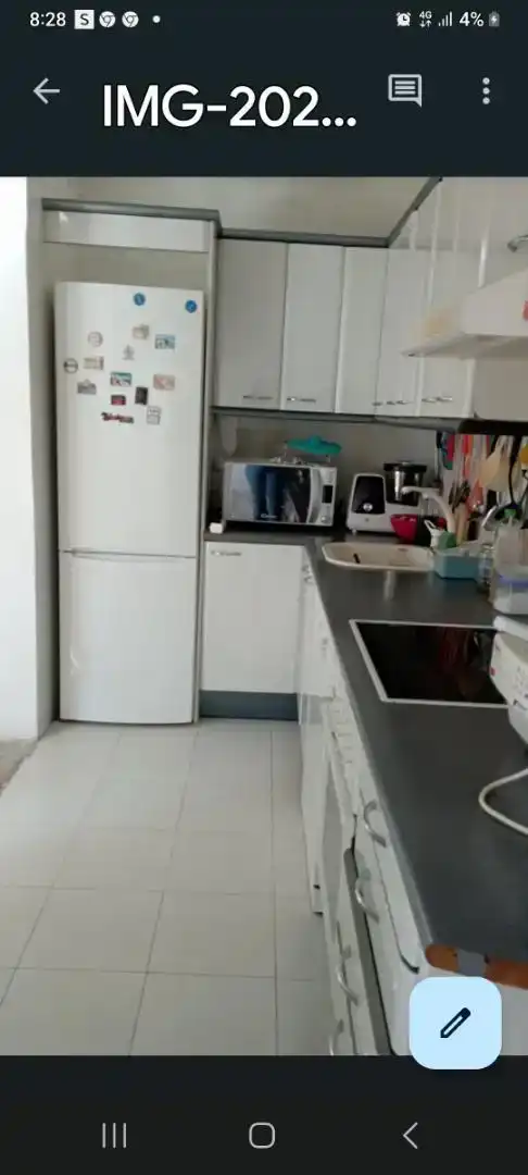 Cocina de Casa adosada en venta en Holguera con Aire acondicionado, Parquet y Trastero