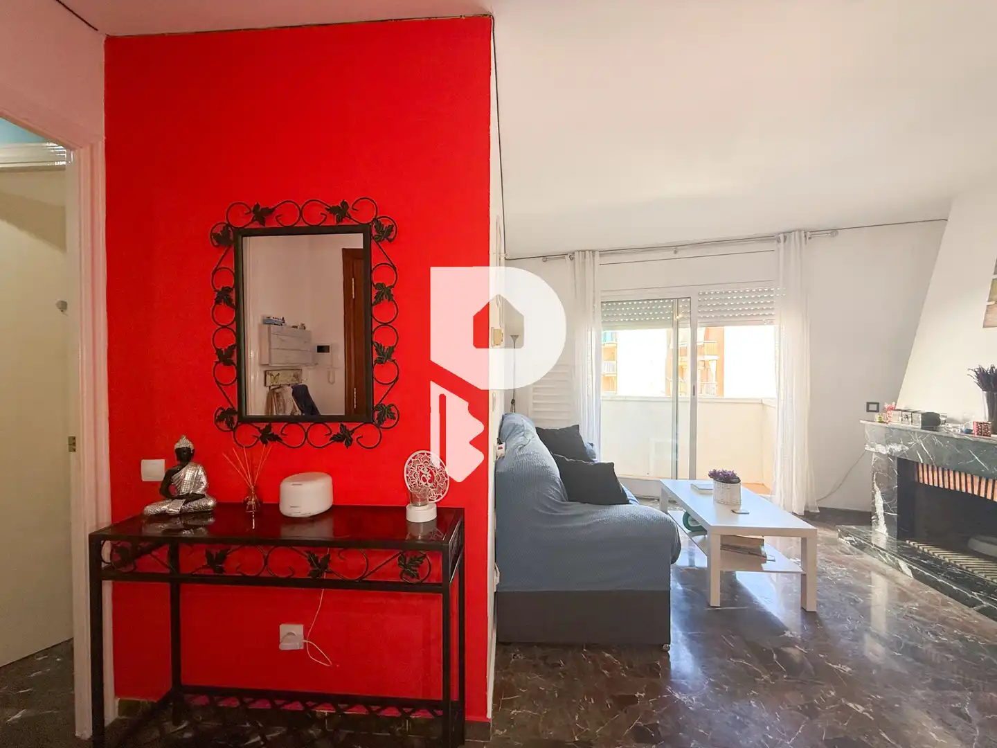 Schlafzimmer von Wohnung zum Verkauf in Sant Vicenç Dels Horts mit Heizung, Abstellraum und Fernseher