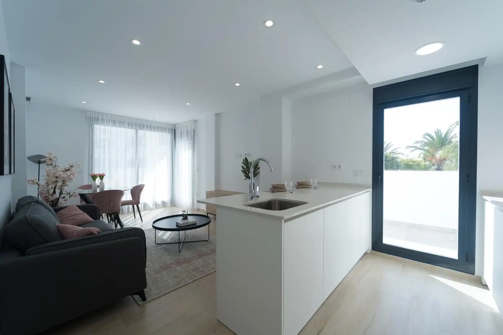 Küche von Wohnungen zum Verkauf in Torre-Pacheco mit Heizung, Privatgarten und Terrasse