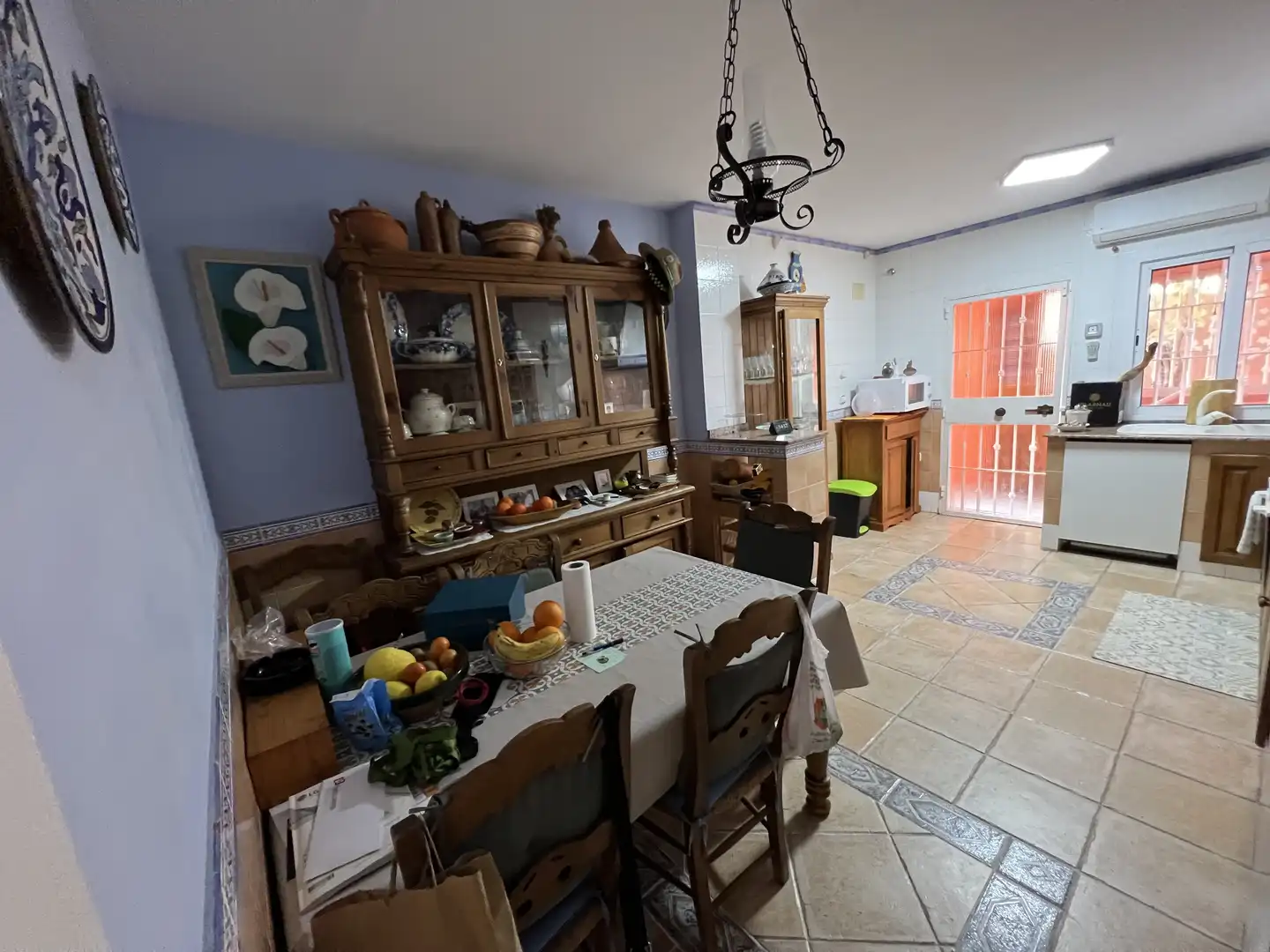 Menjador de Casa o xalet en venda en El Puerto de Santa María amb Aire condicionat, Jardí privat i Parquet