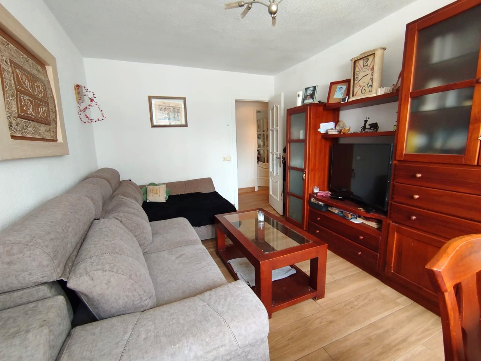 Living room of Flat for sale in  Madrid Capital  with Air Conditioner, Heating and Terrace