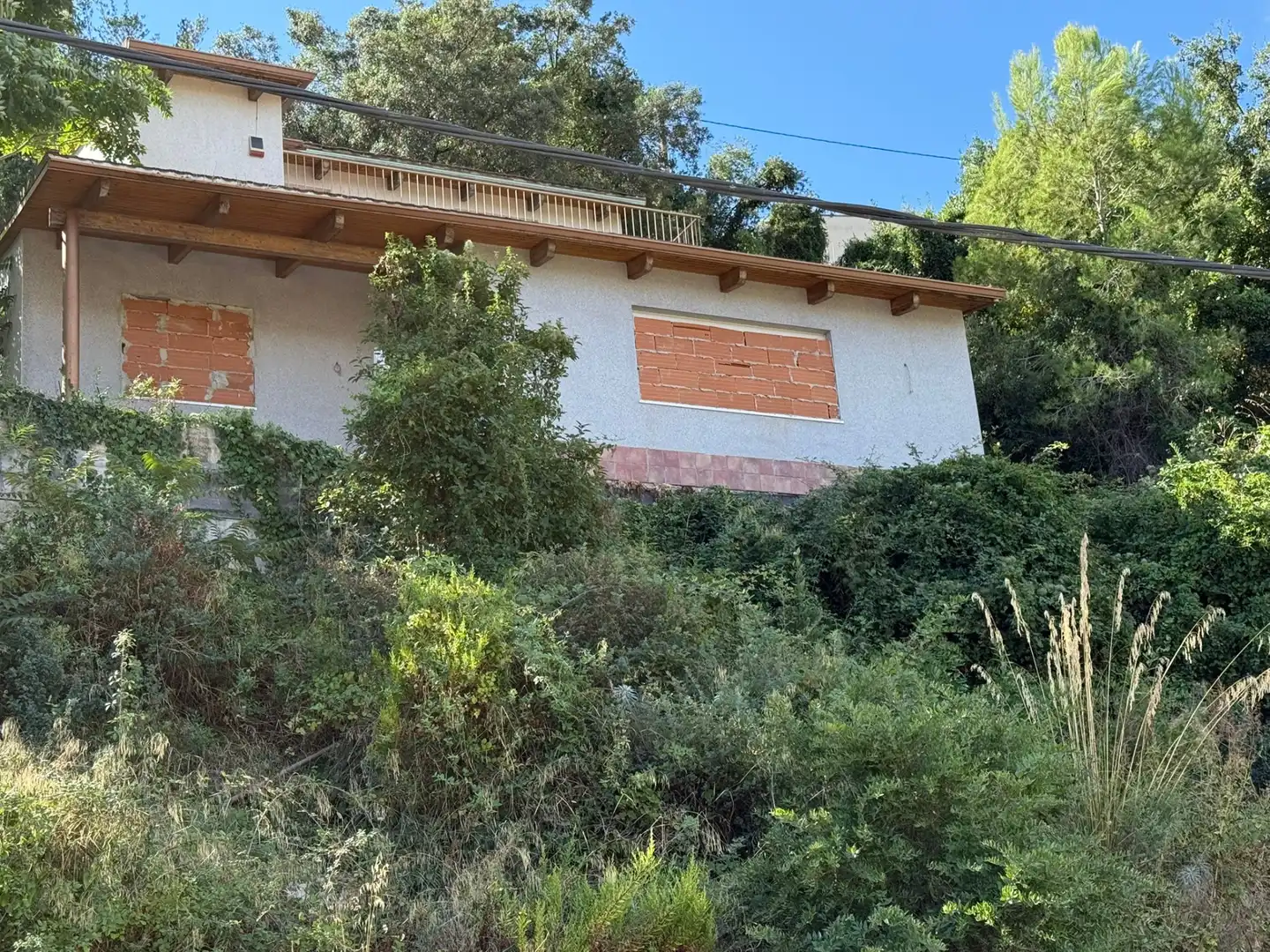 Vista exterior de Casa o chalet en venta en Vallirana con Jardín privado y Terraza