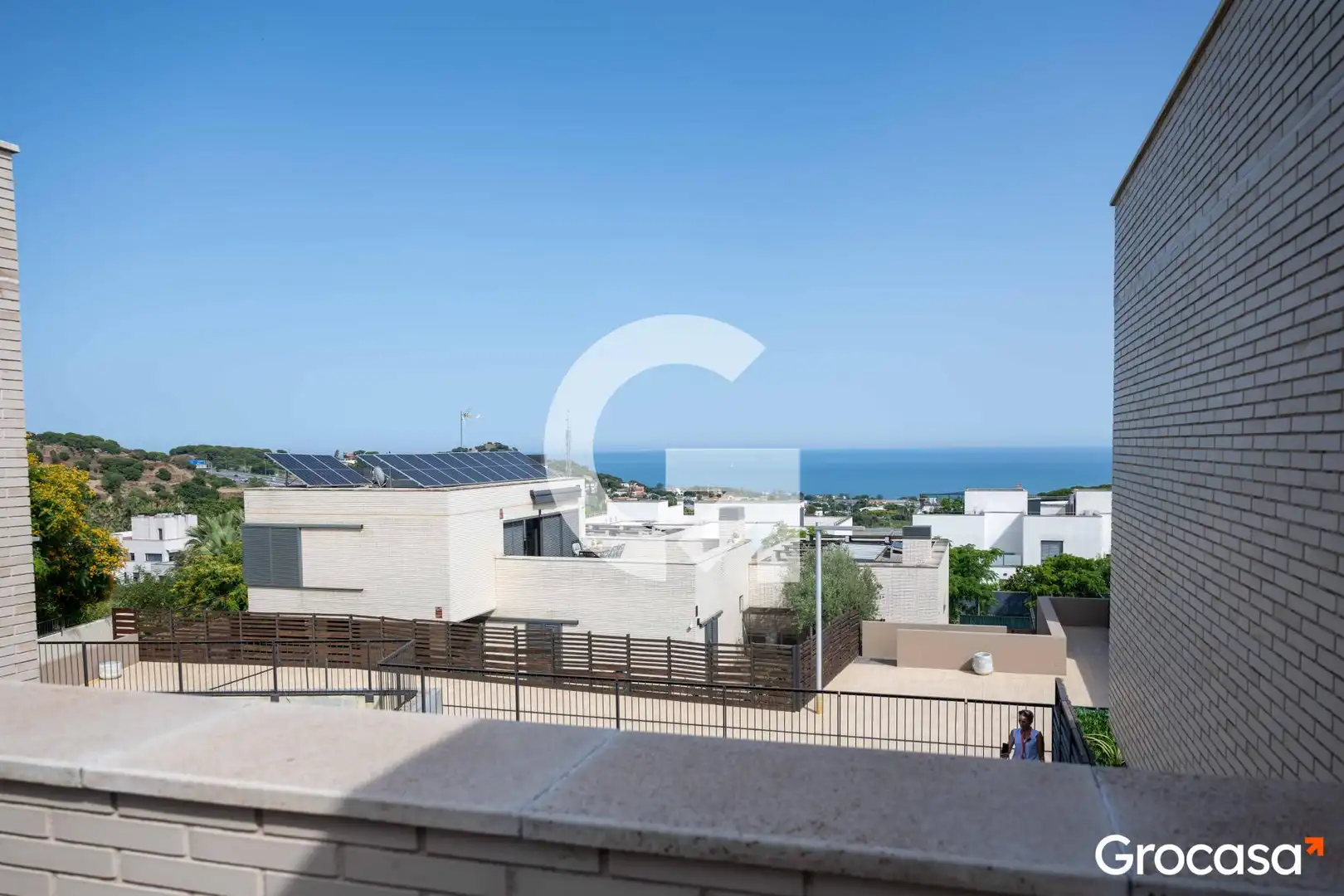Terrace of Detached homes for sale in Mataró  with Air Conditioner, Heating and Private garden