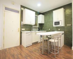 Kitchen of Study to share in  Madrid Capital  with Air Conditioner and Terrace