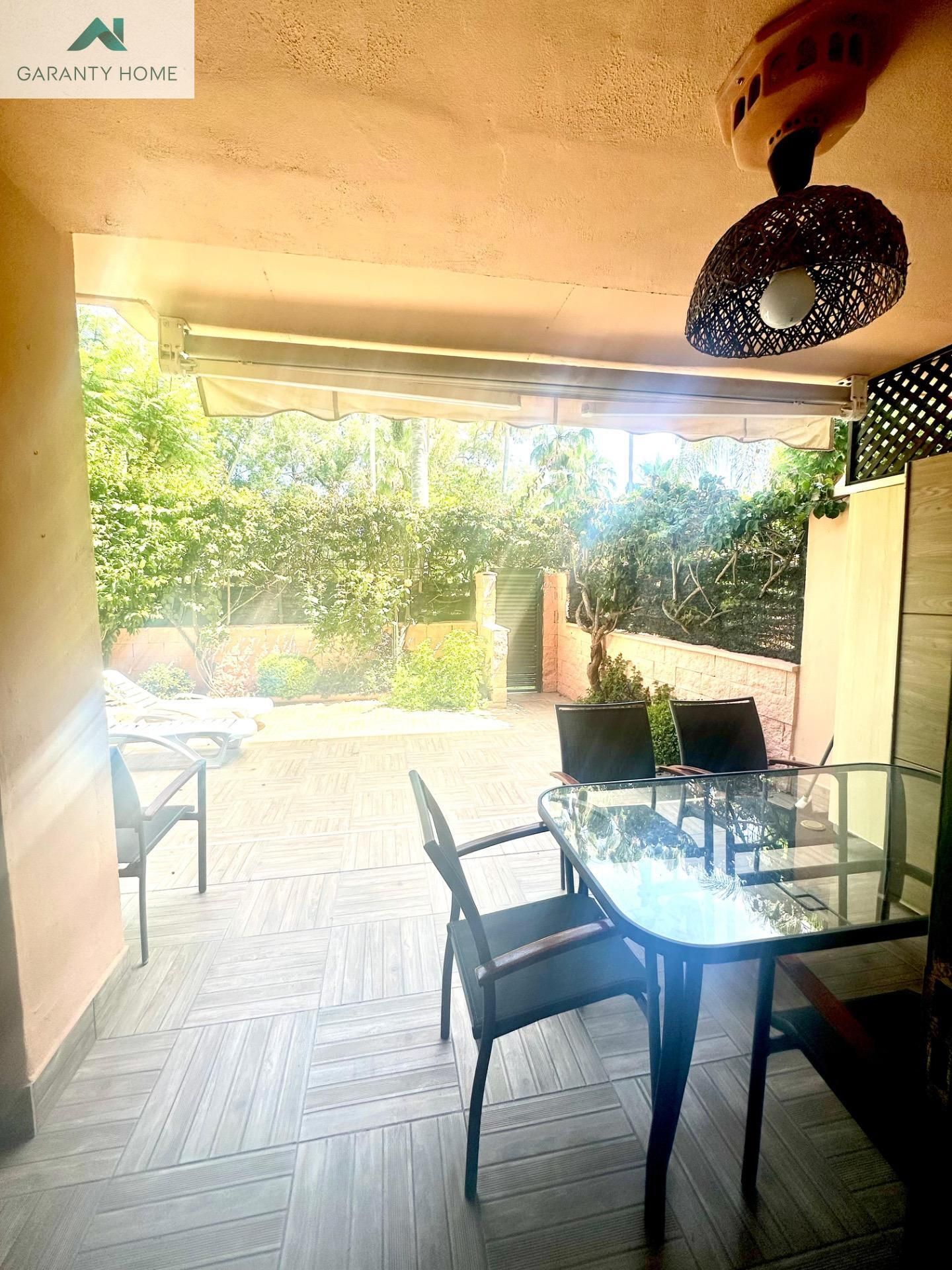 Terrace of Planta baja to rent in Marbella  with Air Conditioner, Private garden and Terrace