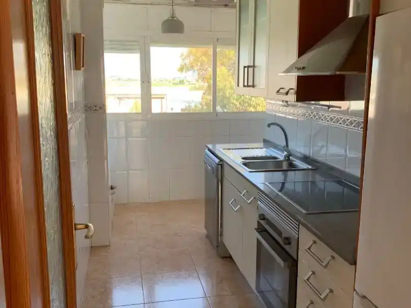 Küche von Dachboden zur Miete in  Palma de Mallorca mit Klimaanlage und Möbliert