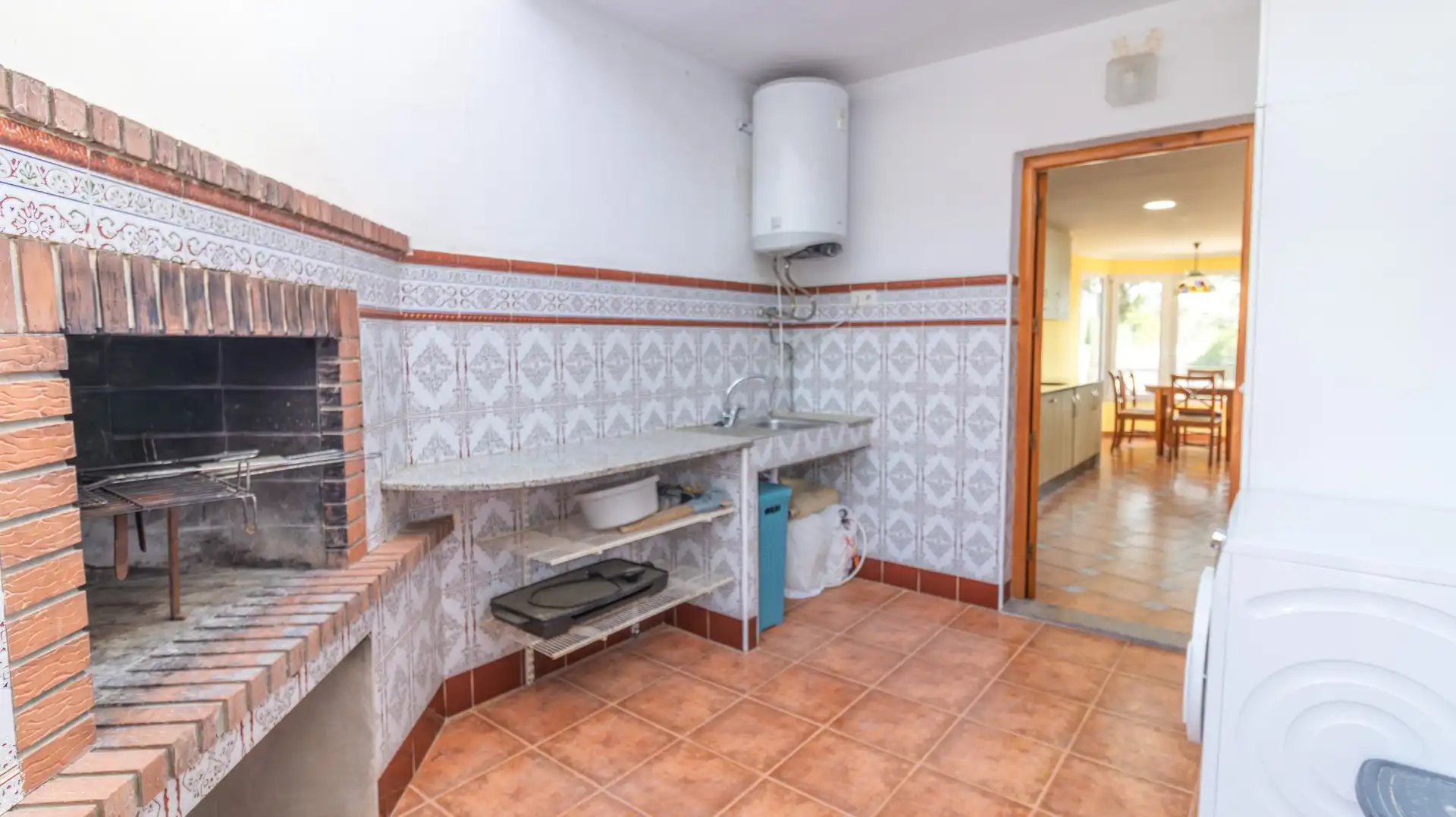 Cocina de Casa o chalet en venta en Elche / Elx con Aire acondicionado, Calefacción y Terraza