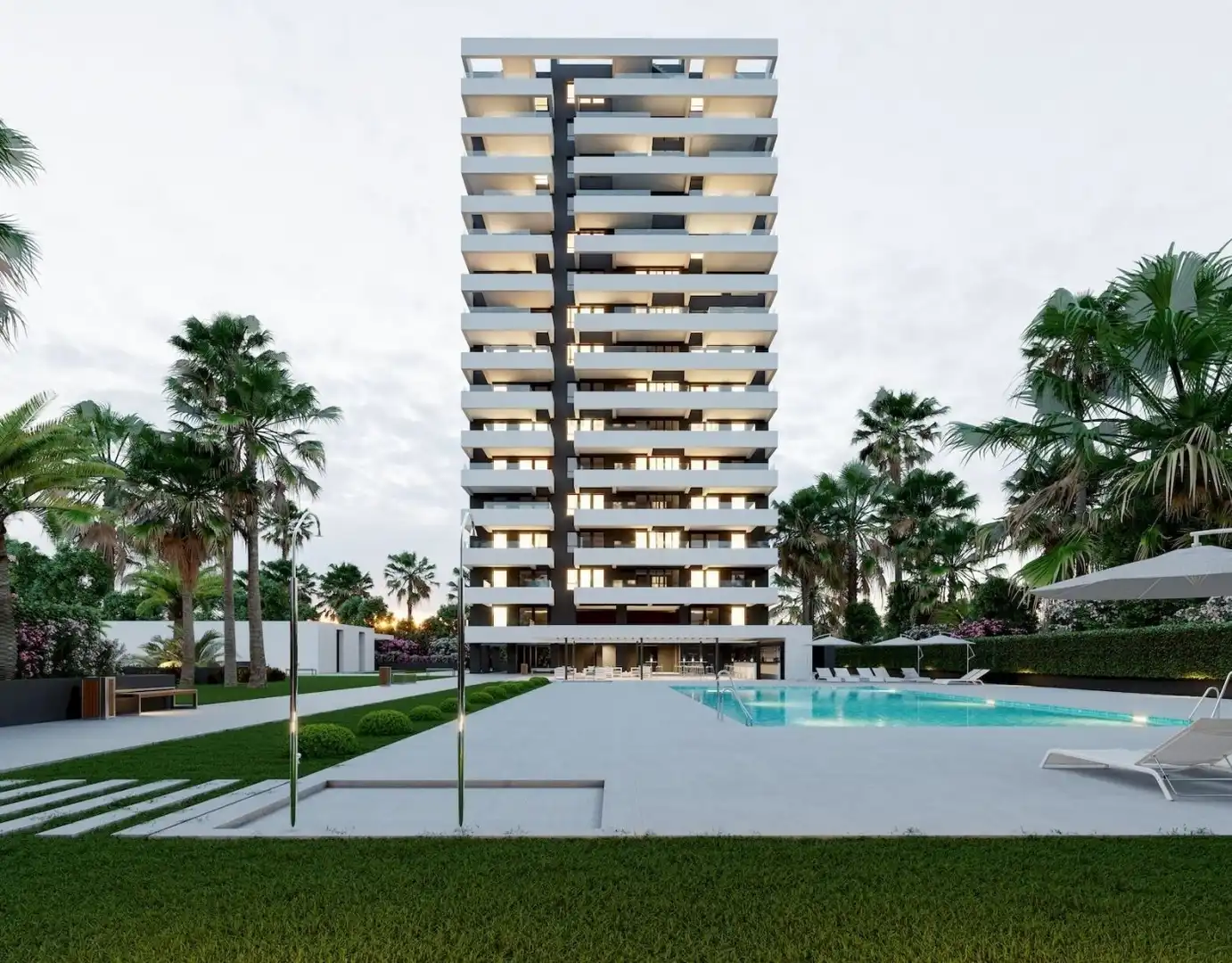 Apartment mit Pool zum Verkauf in Marisol Park - Ortembach - Los Almendros