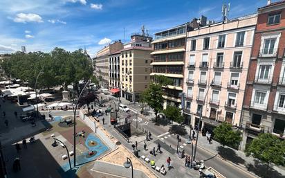 Exterior view of Study to rent in  Madrid Capital  with Heating, Washing machine and Balcony