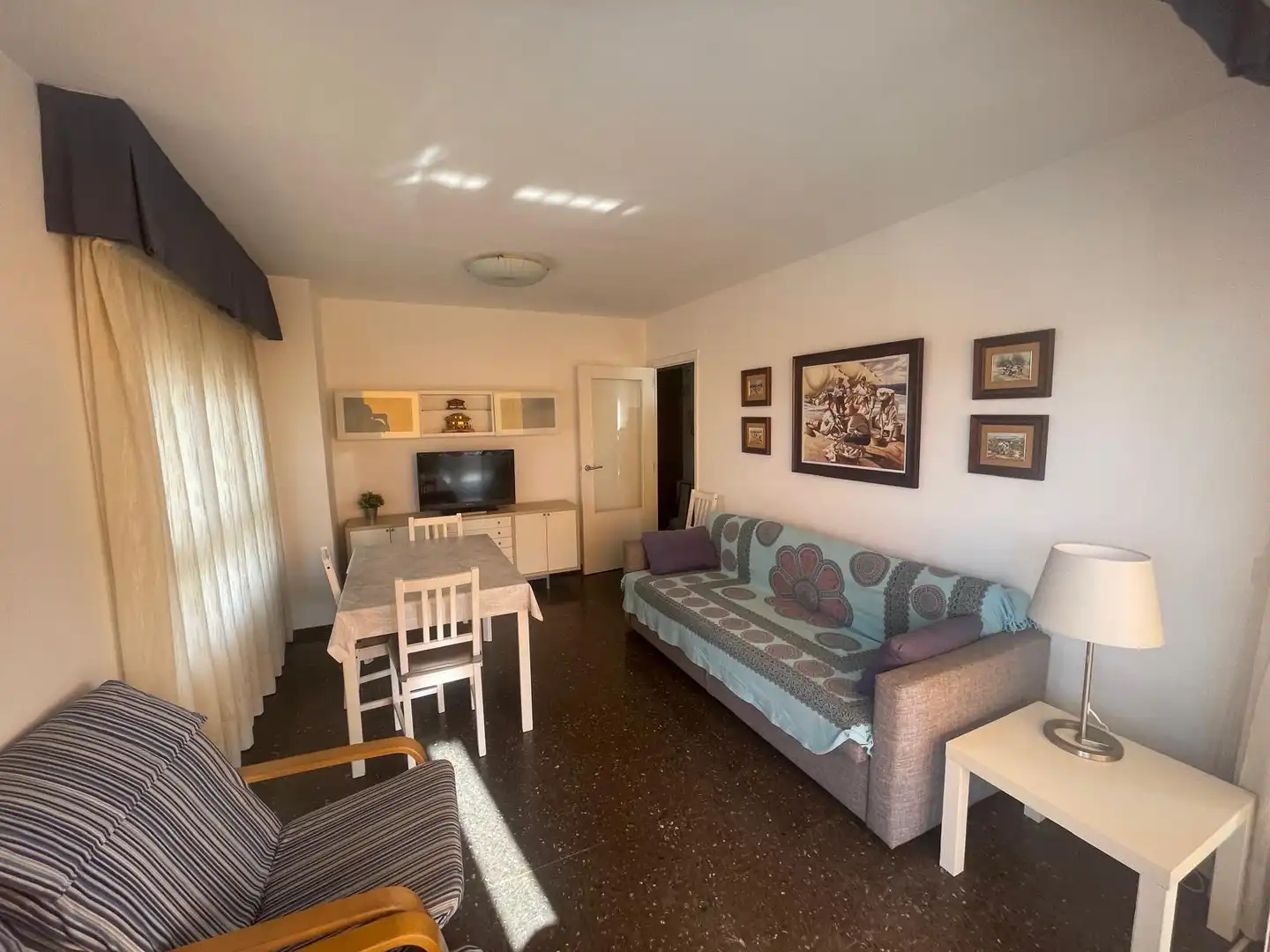 Living room of Apartments for sale in Benicasim / Benicàssim  with Private garden, Terrace and Community pool