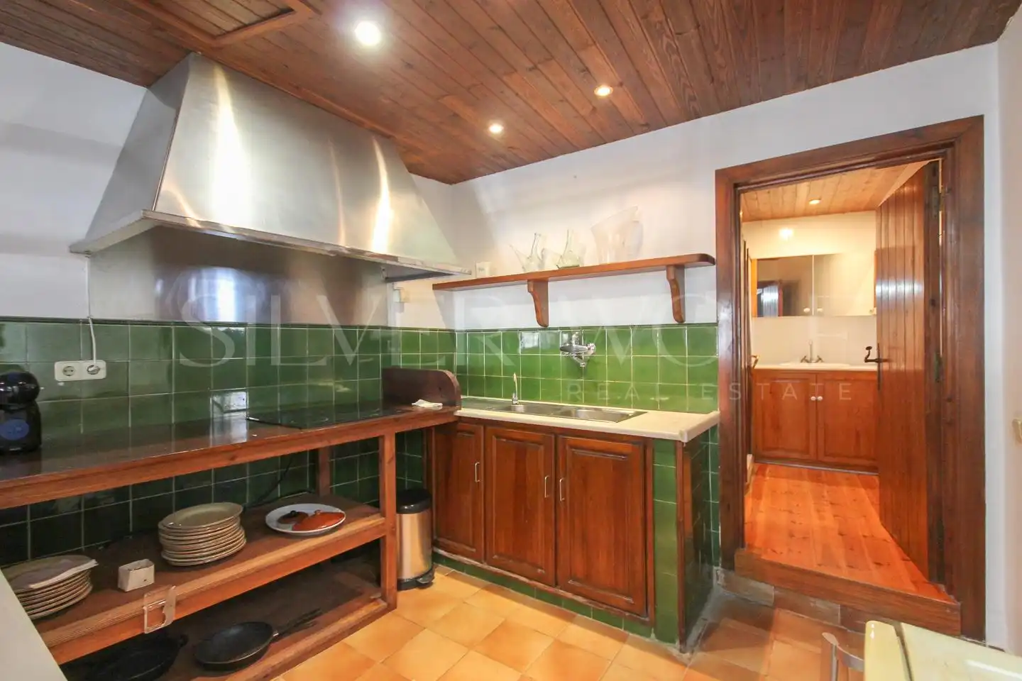 Cocina de Casa o chalet en venta en Mataró con Aire acondicionado, Calefacción y Jardín privado