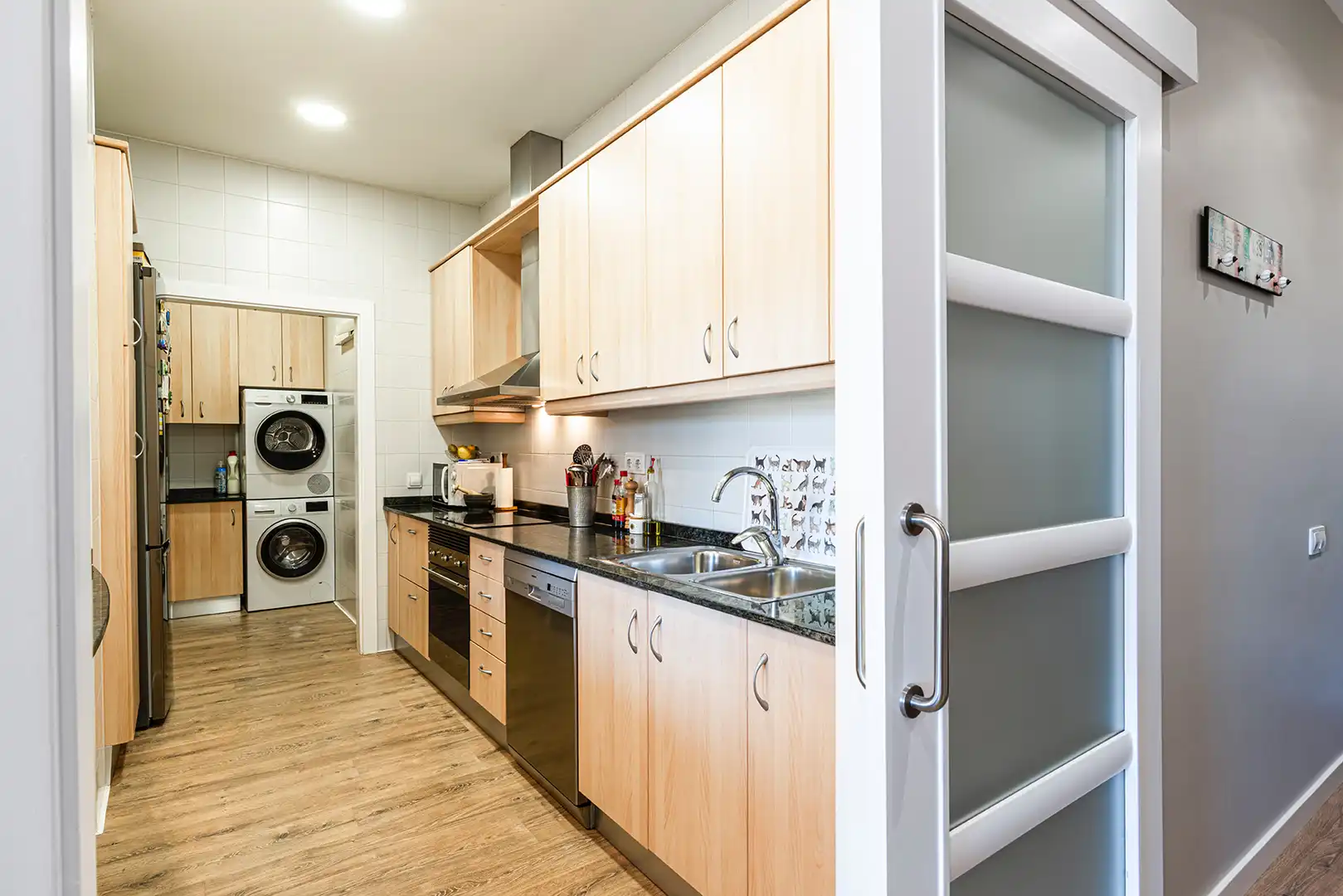 Kitchen of Flat for sale in Igualada  with Heating and Parquet flooring