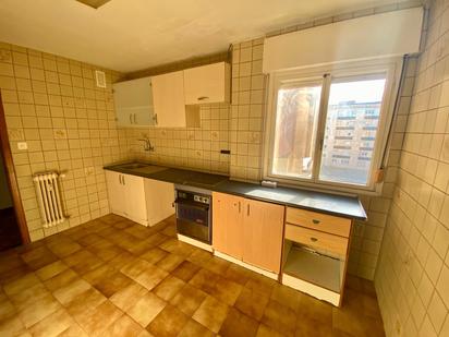 Kitchen of Flat for sale in Gijón   with Heating, Private garden and Parquet flooring
