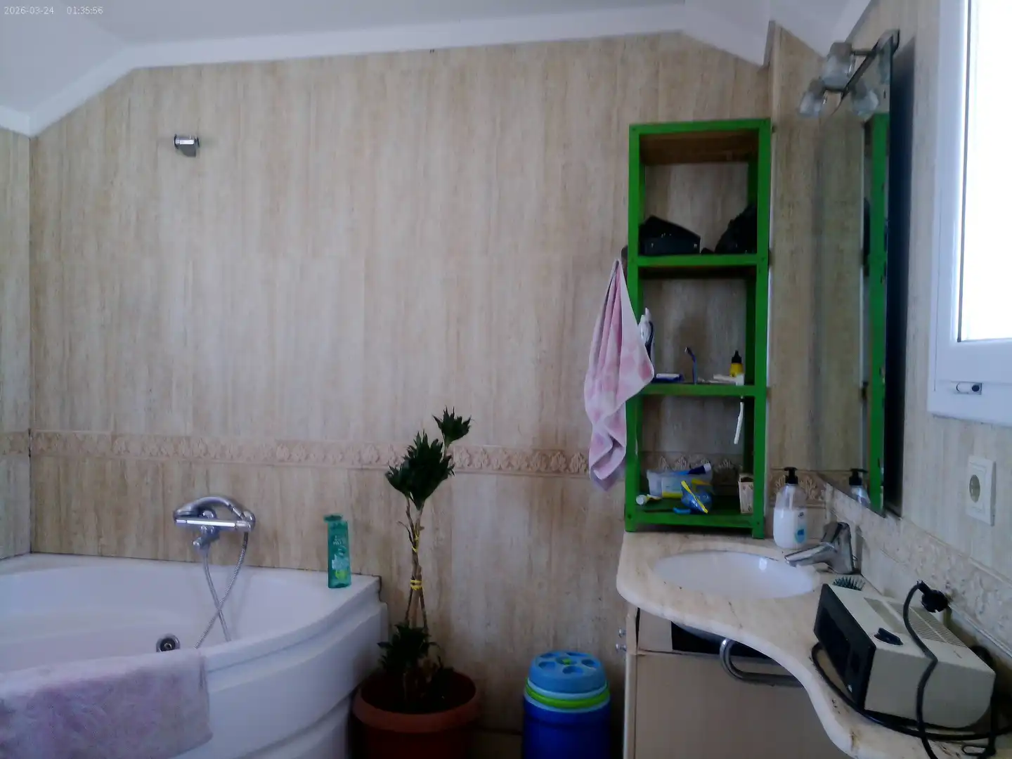 Bathroom of Attic for sale in Figueres  with Heating, Terrace and Furnished