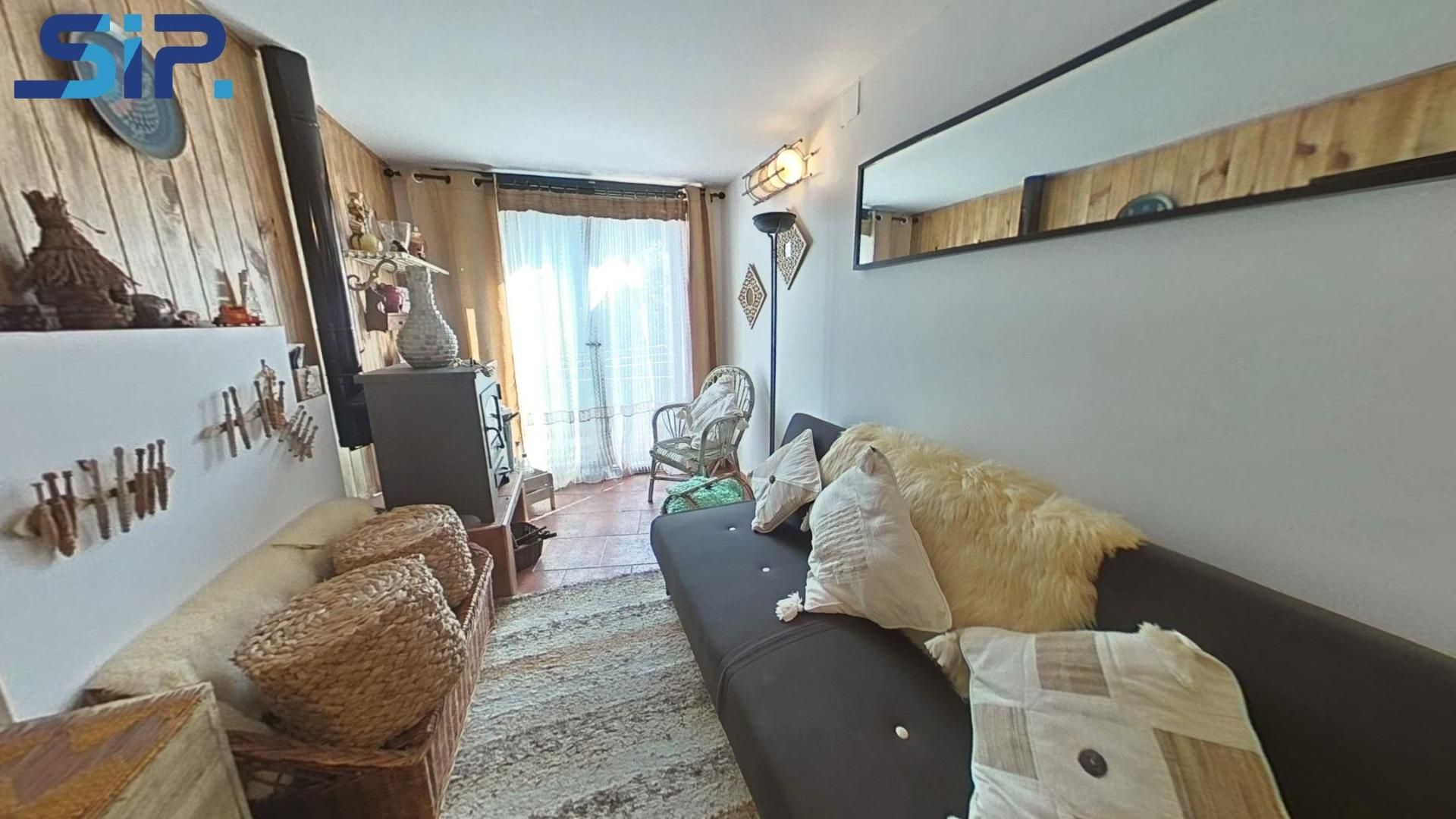 Sala de estar de Casa o chalet en venta en Pontons con Calefacción, Parquet y Terraza