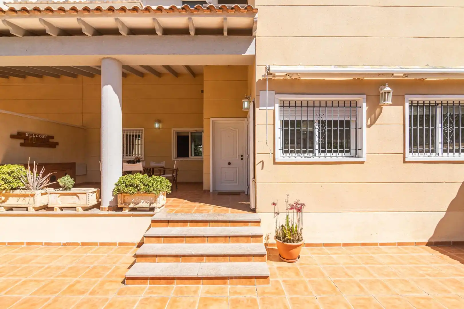 Exterior view of Houses for sale in Elche / Elx  with Air Conditioner, Heating and Terrace
