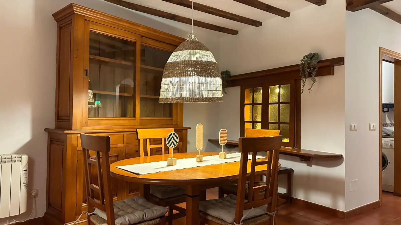 Comedor de Piso de alquiler en Miraflores de la Sierra con Calefacción y Amueblado