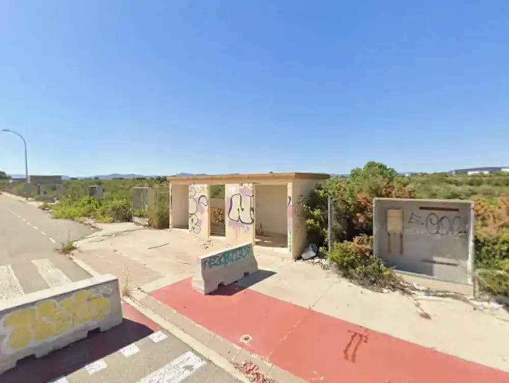Vista exterior de Terreny industrial en venda en Bràfim