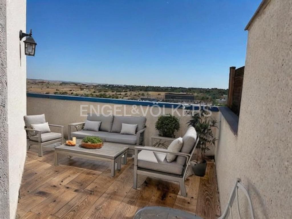 Terrace of Loft for sale in San Sebastián de los Reyes  with Air Conditioner, Heating and Swimming Pool