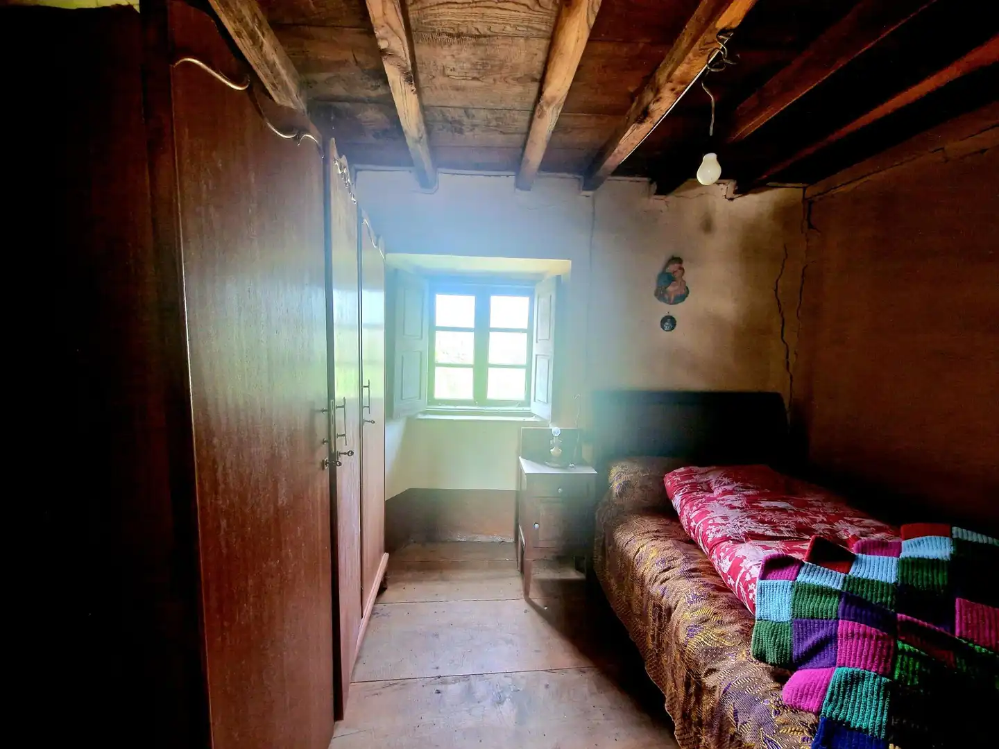 Schlafzimmer von Country house zum Verkauf in Boal mit Privatgarten und Möbliert