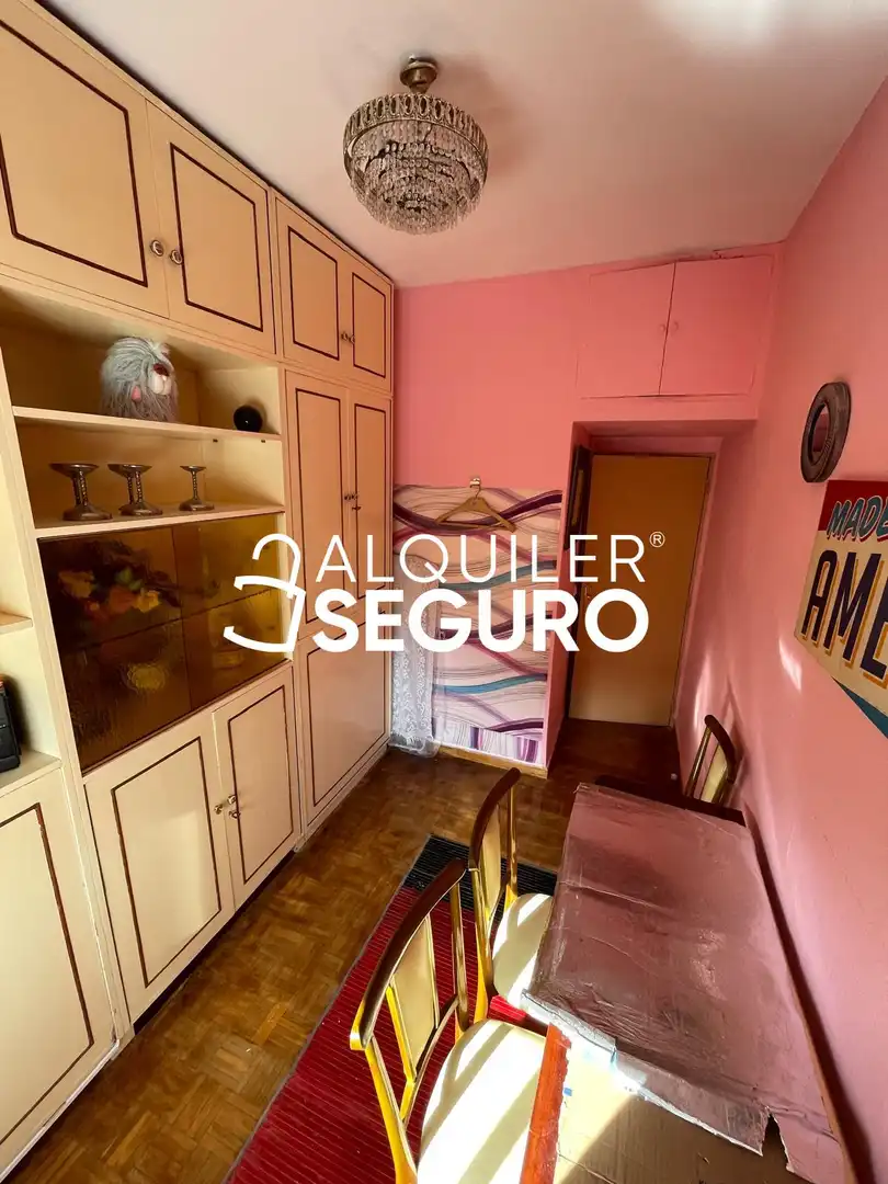 Bedroom of Flat for rent in Madrid  with Terrace and Furnished