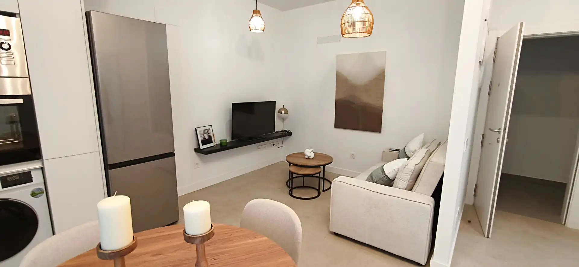 Wohnzimmer von Wohnung zur Miete in Candelaria mit Möbliert, Ofen und Waschmaschine