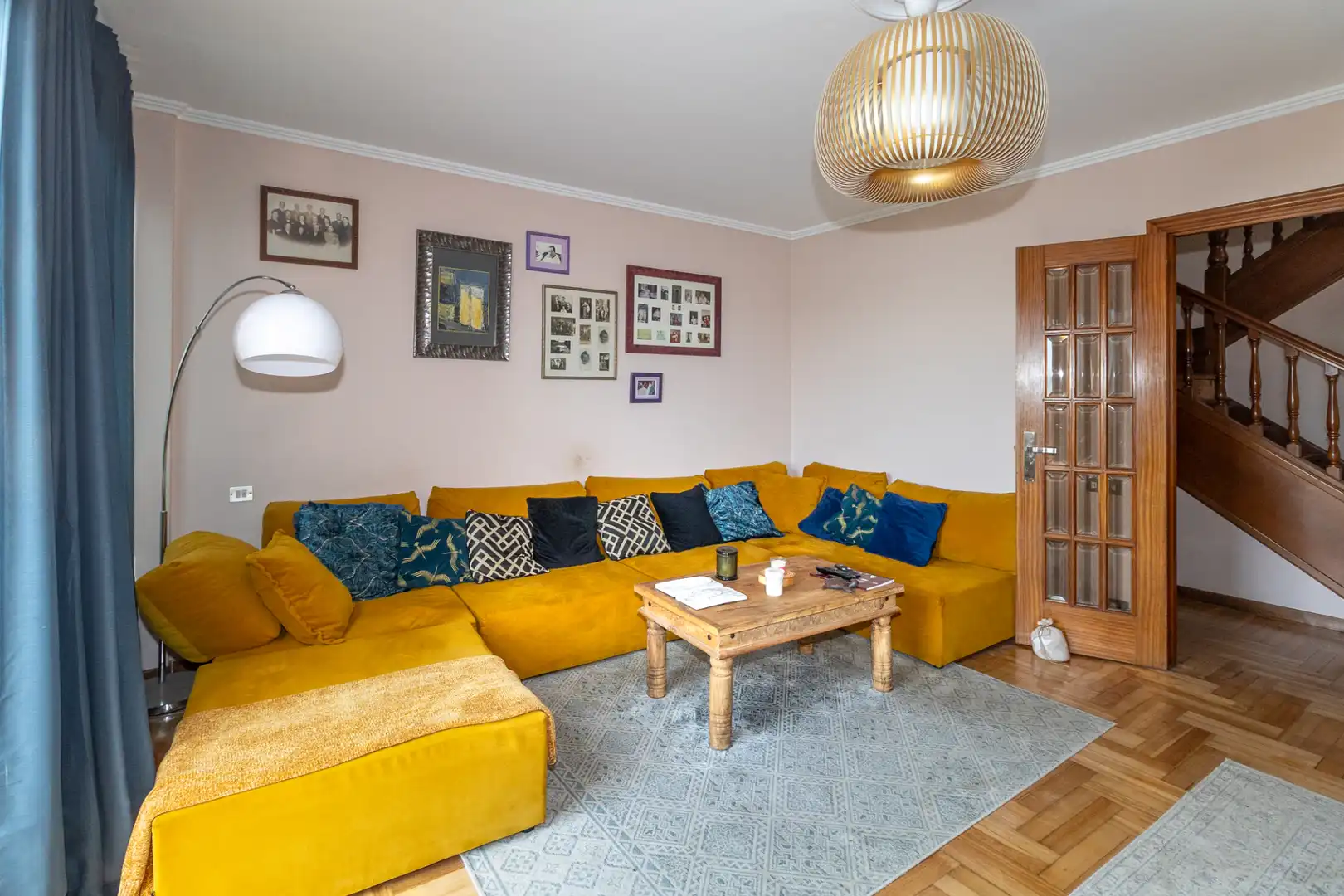 Living room of Duplexes for sale in Ferrol  with Heating and Furnished