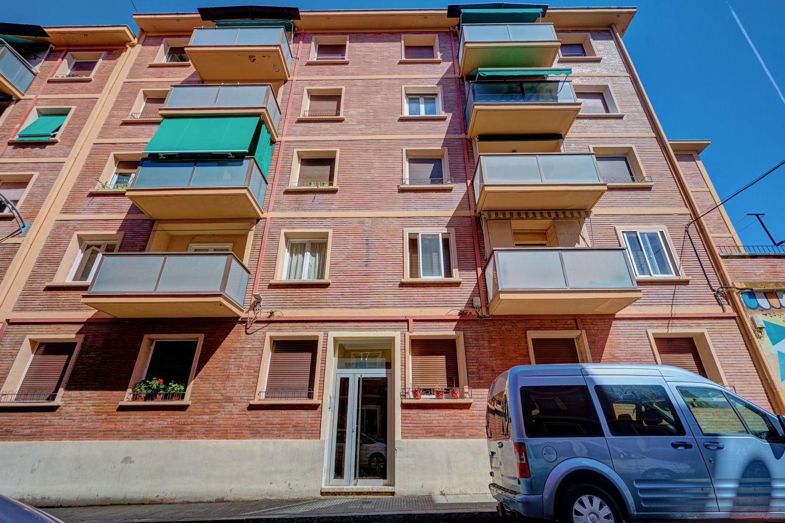 Vista exterior de Piso en venta en  Pamplona / Iruña con Calefacción y Terraza