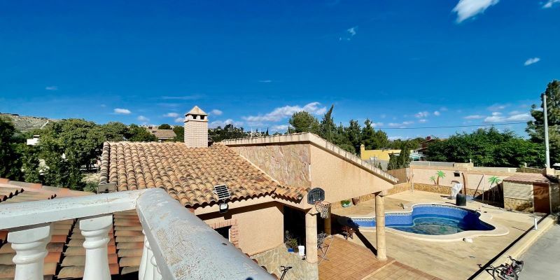 Exterior view of House or chalet for sale in  Murcia Capital  with Air Conditioner, Private garden and Terrace
