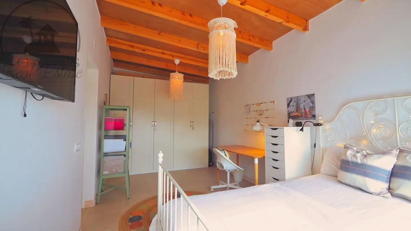 Schlafzimmer von Haus oder Chalet zur Miete in Los Silos mit Terrasse