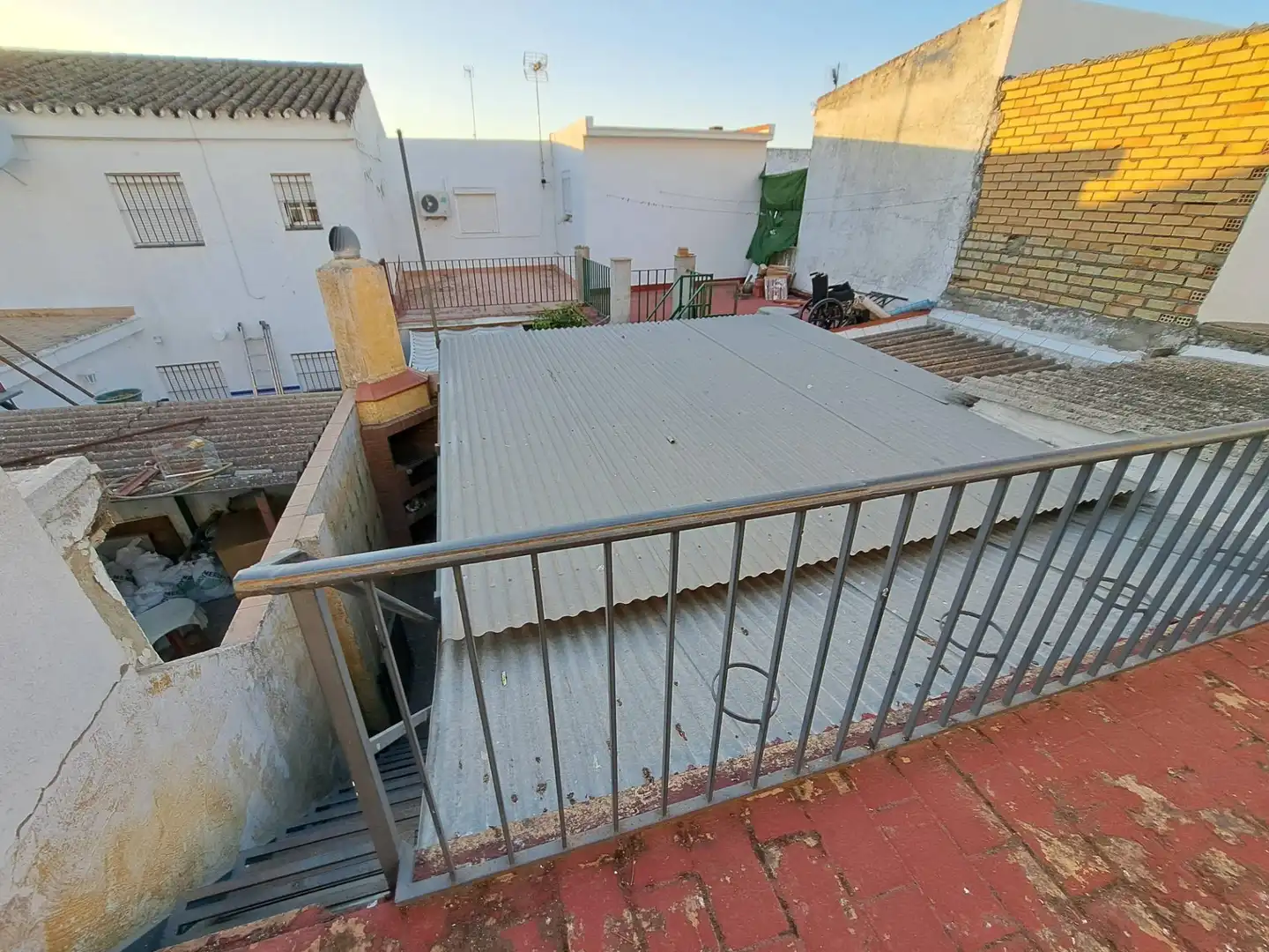Vista exterior de Casa o chalet en venta en San José del Valle con Jardín privado