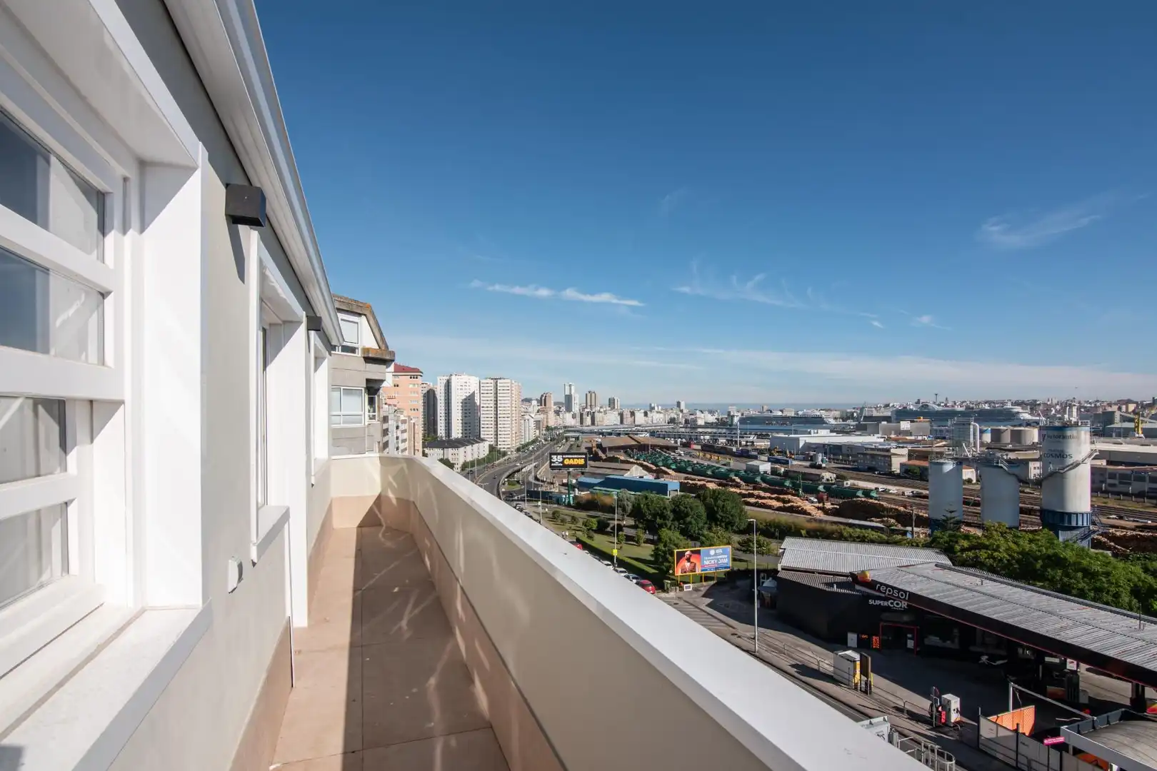 Terraza de Ático en venta en A Coruña Capital  con Calefacción y Terraza