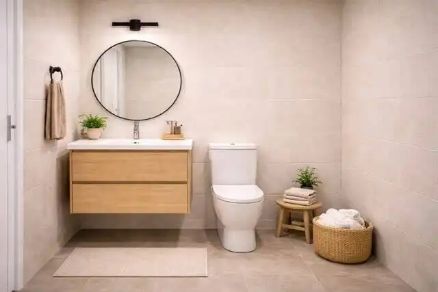 Baño de Apartamento en venta en Guardamar del Segura con Aire acondicionado, Terraza y Trastero