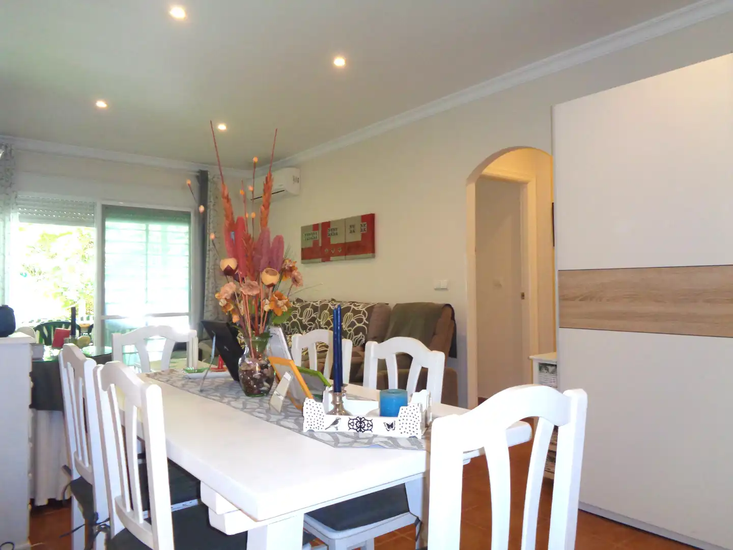 Comedor de Apartamento en venta en Islantilla con Aire acondicionado, Calefacción y Jardín privado