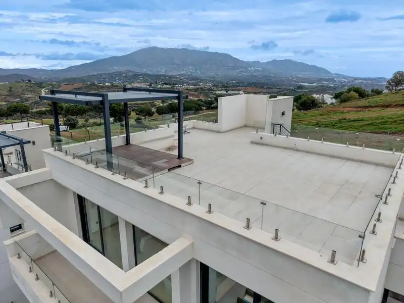Terrassa de Casa o xalet de lloguer en Mijas amb Aire condicionat, Calefacció i Jardí privat
