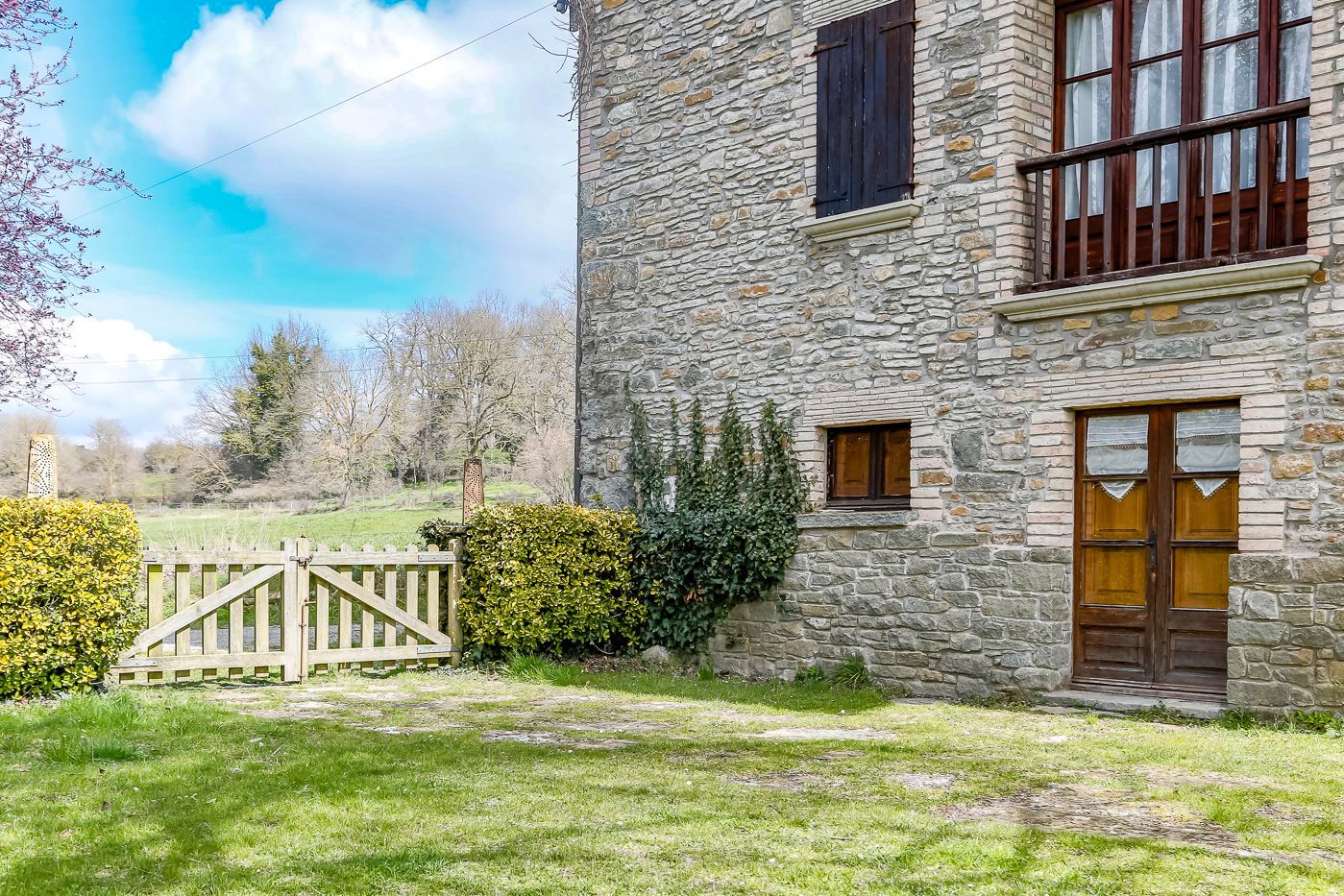 Vista exterior de Finca rústica en venta en Rupit i Pruit con Jardín privado