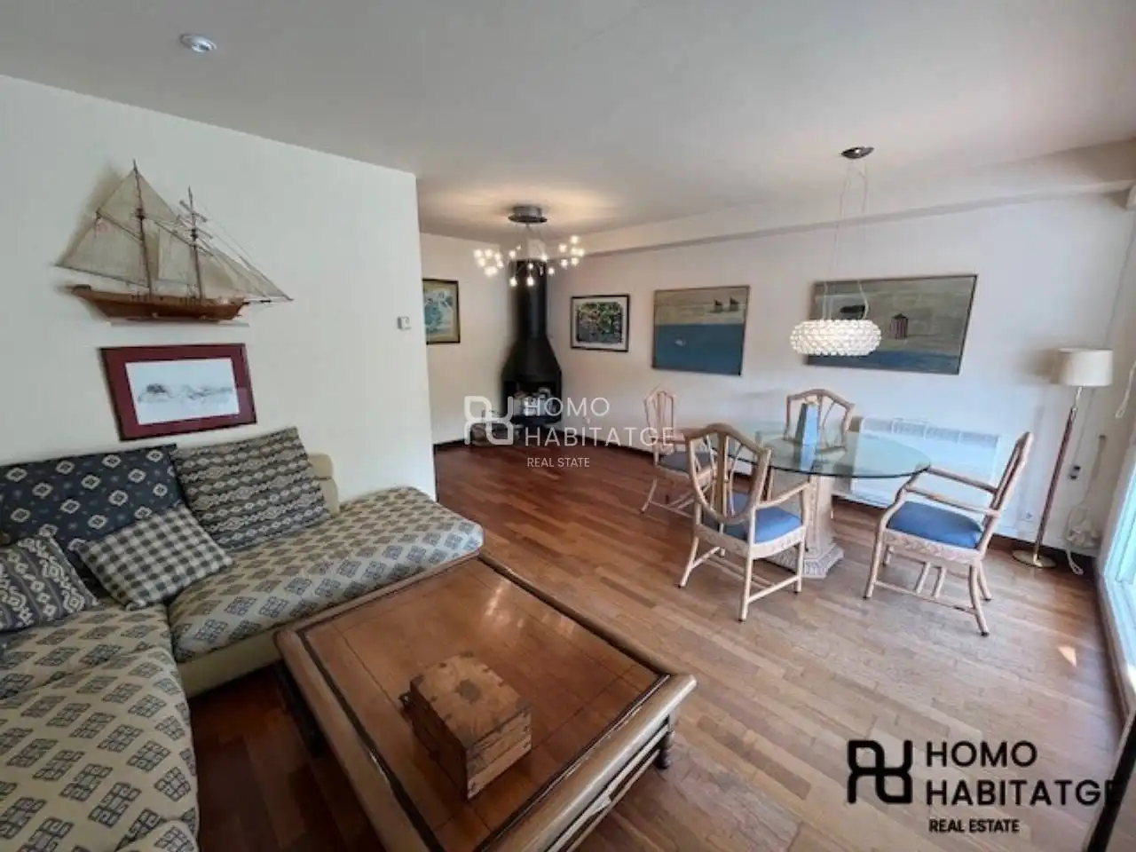 Sala de estar de Casa o chalet en venta en Castell d'Aro, Platja d'Aro i s'Agaró con Aire acondicionado, Calefacción y Parquet