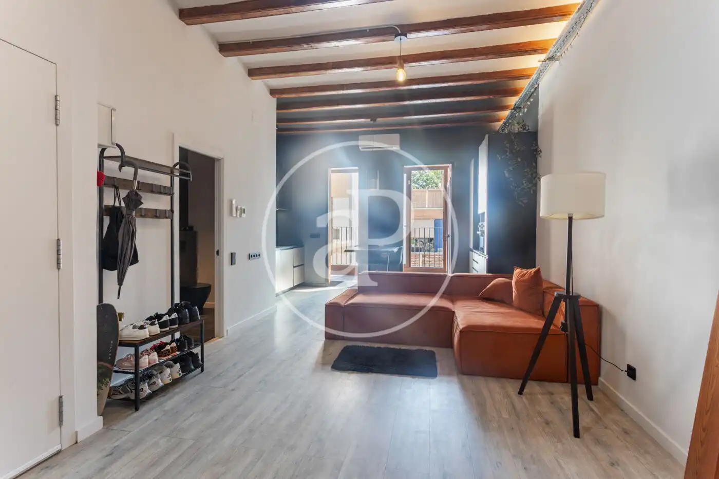 Sala de estar de Piso en venta en Barcelona con Aire acondicionado, Calefacción y Balcón