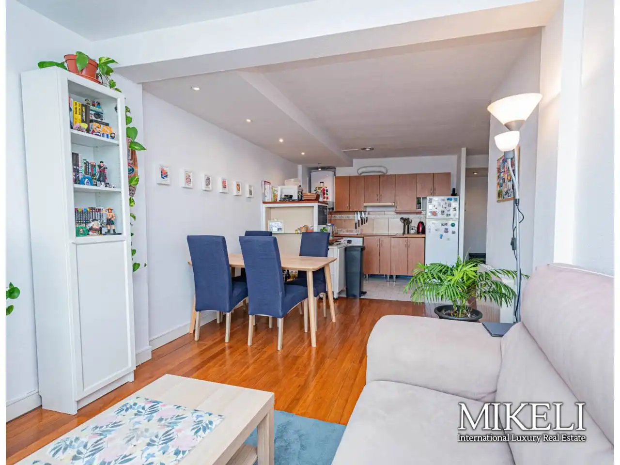 Wohnzimmer von Wohnung zum Verkauf in Santander mit Heizung, Parkett und Terrasse