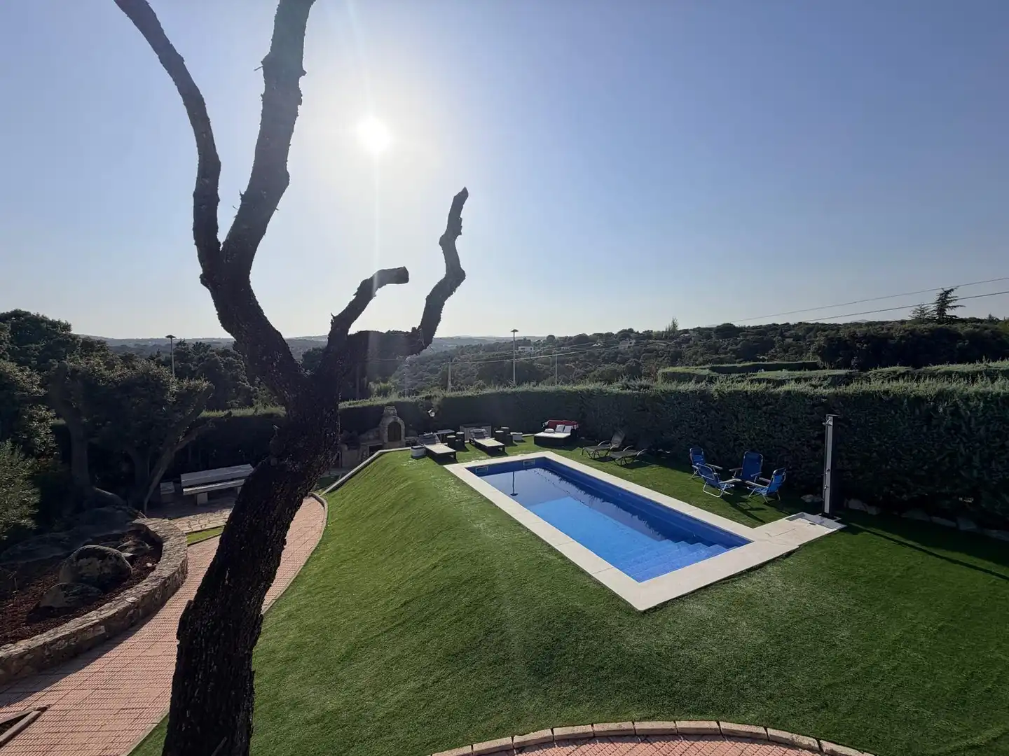 Swimming pool of Houses for sale in Valdemorillo  with Air Conditioner, Heating and Private garden