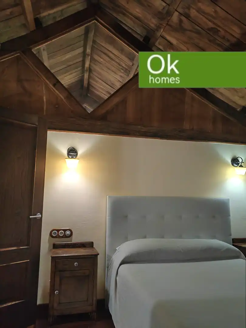 Schlafzimmer von Country house zum Verkauf in Guitiriz mit Heizung, Parkett und Abstellraum