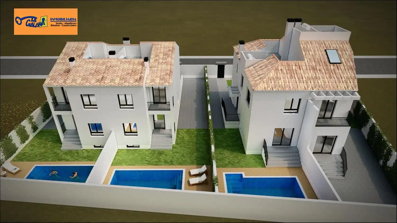 Außenansicht von Einfamilien-Reihenhaus zum Verkauf in Valdepeñas mit Heizung, Terrasse und Abstellraum