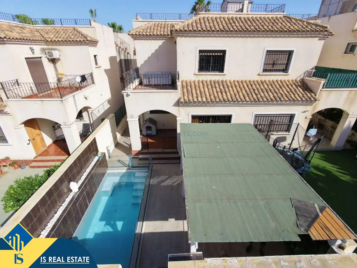 Villa mit Pool zum Verkauf in Nueva Torrevieja - Aguas Nuevas, imagen 15