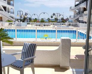 Piscina de Planta baixa de lloguer en Torrevieja amb Aire condicionat, Terrassa i Piscina